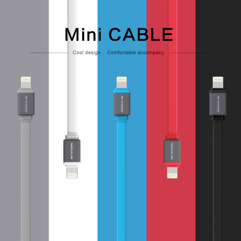 Nillkin耐爾金 超短線便攜iphone6 plus 5s數據線Lightning 30cm工廠,批發,進口,代購