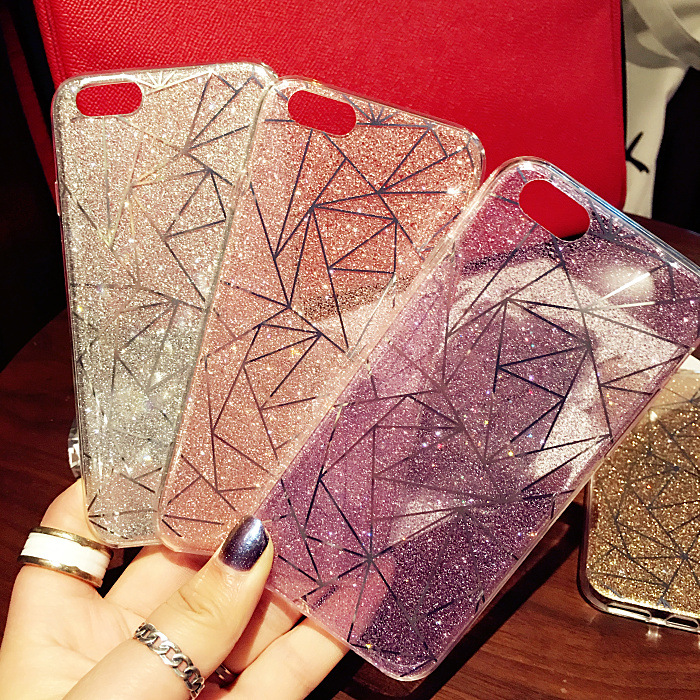 蘋果6手機殼IMD 6s矽膠軟殼iPhone6plus保護套鉆5.5閃粉殼女款潮工廠,批發,進口,代購