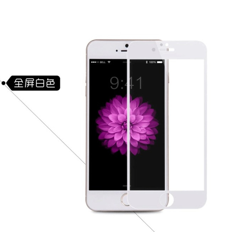 iphone6鋼化玻璃膜 蘋果6plus全屏覆蓋鋼化膜 手機保護貼膜 滿屏工廠,批發,進口,代購