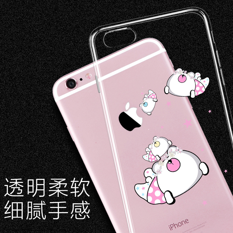 新款iphone6手機殼全包矽膠彩繪可愛防摔蘋果6plus保護套廠傢批發工廠,批發,進口,代購
