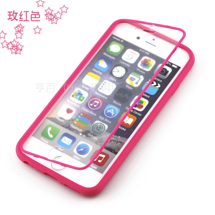 新款iphone6 plus觸屏手機保護套 蘋果6露LOGO標手機殼 二代 批發工廠,批發,進口,代購