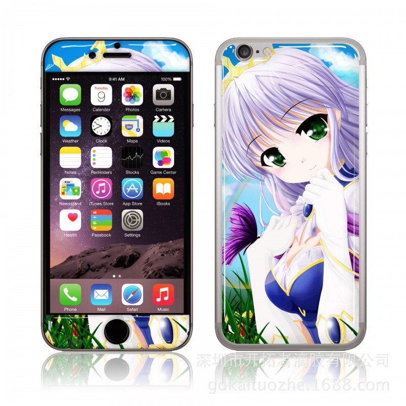 蘋果手機滴膠貼 Iphone6手機保護膜 反重力PU防滑滴膠貼 來圖定製工廠,批發,進口,代購
