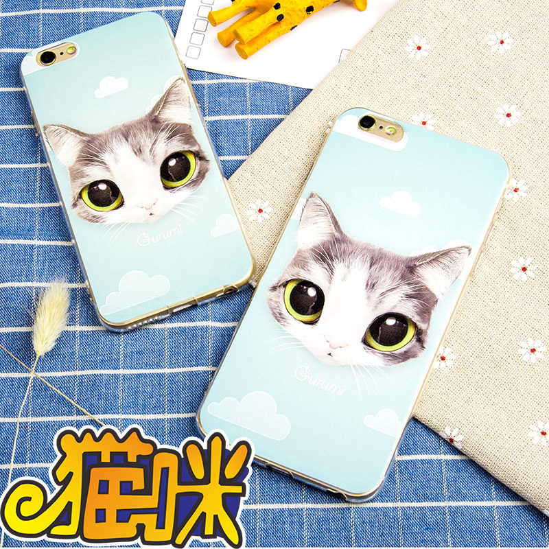 創意蘋果手機殼 iphone6s全包卡通手機套6Splus浮雕保護套TPU批發工廠,批發,進口,代購