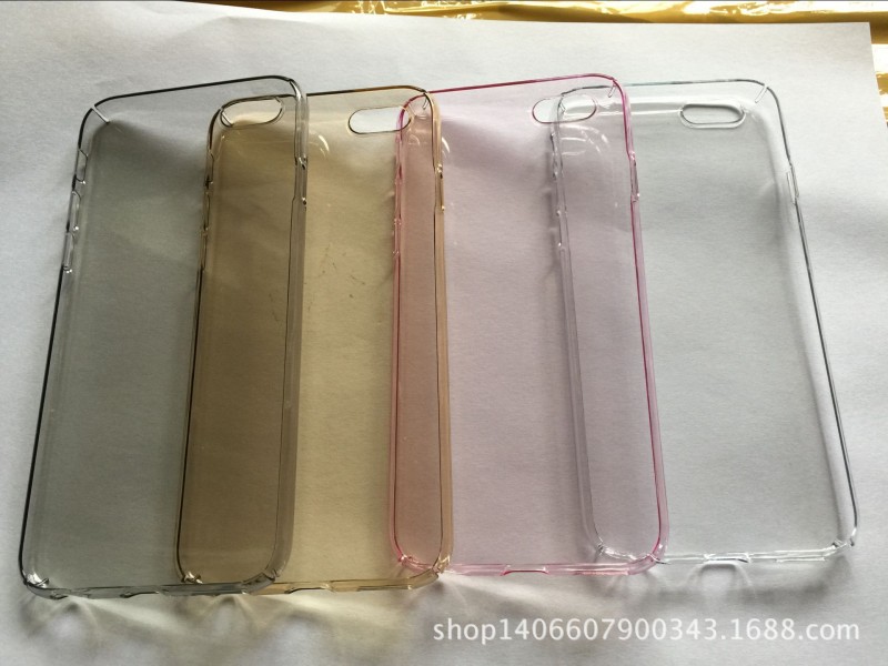 iPhone6超薄全包pc手機套 手機殼 光麵高透pc硬殼 手機保護套工廠,批發,進口,代購
