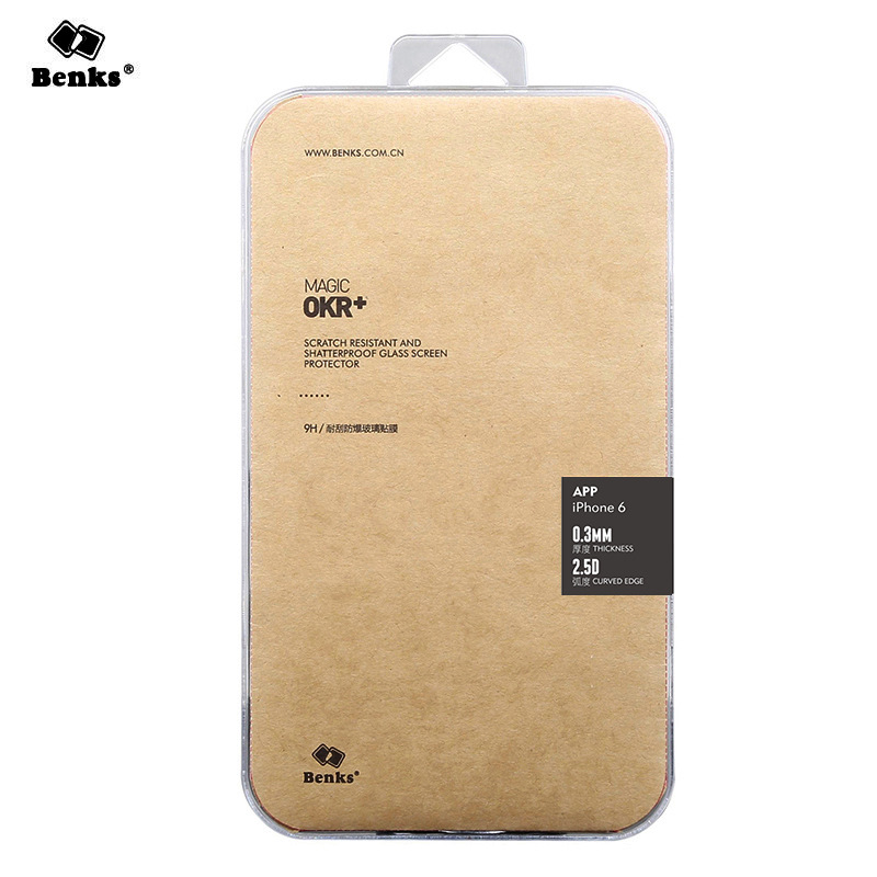 Benks/邦克仕 蘋果iPhone6 Magic OKR+ 弧邊防爆玻璃貼膜手機膜工廠,批發,進口,代購