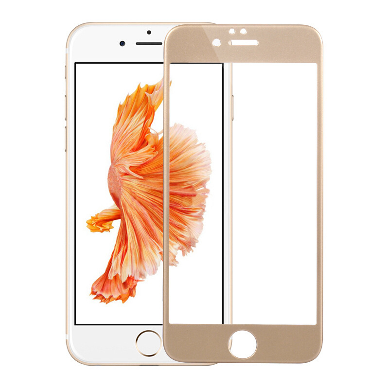 iphone6鋼化玻璃膜 蘋果6splus防爆手機膜 3D曲麵全屏全覆蓋貼膜工廠,批發,進口,代購