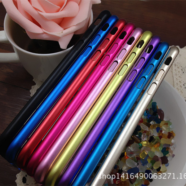 蘋果6pLus 6+手機殼 iphone6S金屬邊框 4.7 5.5寸梅花扣鋁合金套工廠,批發,進口,代購