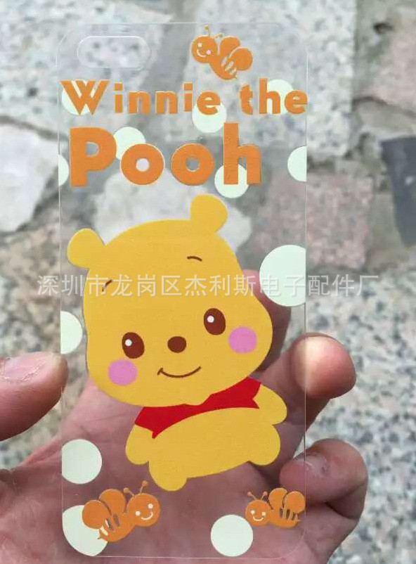iPhone6plus彩膜全屏卡通前後防摔鋼化玻璃膜 蘋果6鏤空浮雕工廠,批發,進口,代購