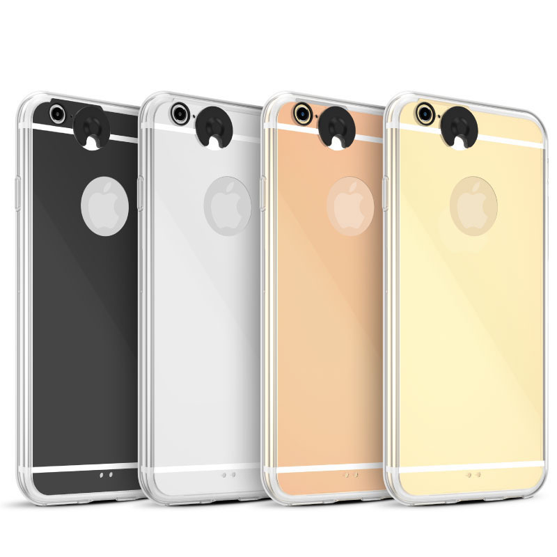 法博新款 iphone6s手機殼電鍍 蘋果6來電閃 鏡子 保護套 超薄工廠,批發,進口,代購
