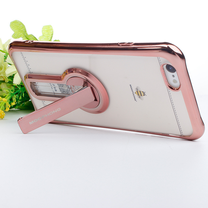 新款創意iphone6S plus 5SE s7edge手機殼支架金色銀色玫瑰金色工廠,批發,進口,代購