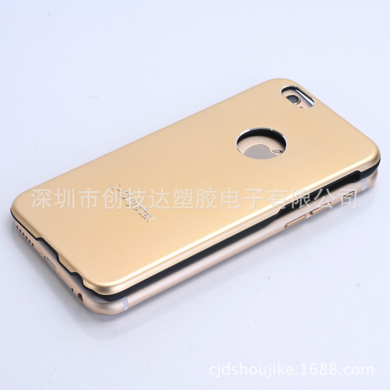 新款iPhone6S散熱磨砂手機保護套 蘋果5 PC+五金手機殼直銷批發・進口・工廠・代買・代購