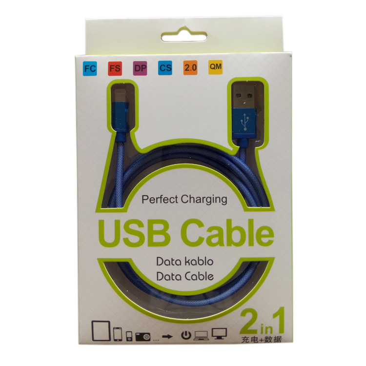 魚網盒裝數據線 蘋果5/5s漁網數據線 iPhone6快速充電數據線批發・進口・工廠・代買・代購