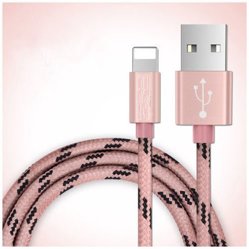 蘋果5iPhone6s快充lightning數據線智能手機金屬尼龍編織充電線工廠,批發,進口,代購