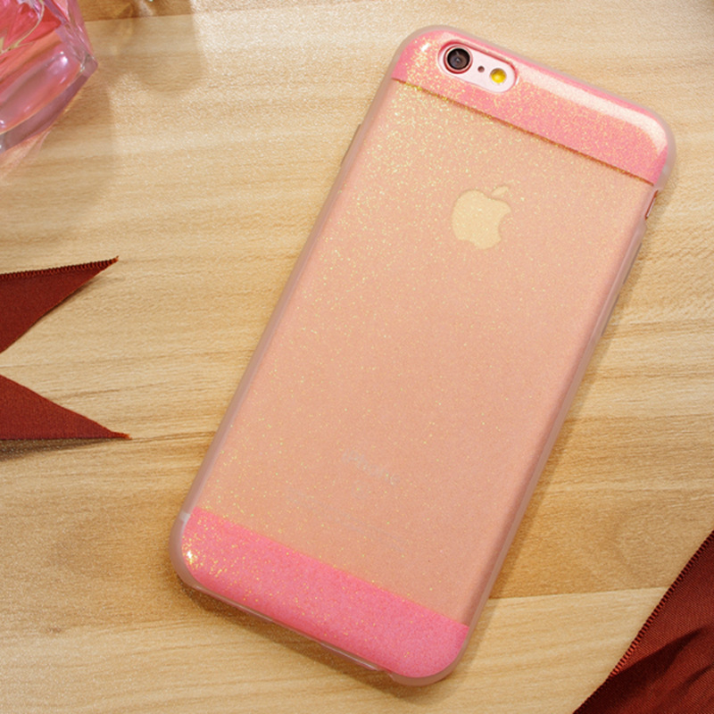 TPU手機軟殼 適用於iPhone6sPLUS手機殼 閃粉保護套外貿款廠傢IMD批發・進口・工廠・代買・代購