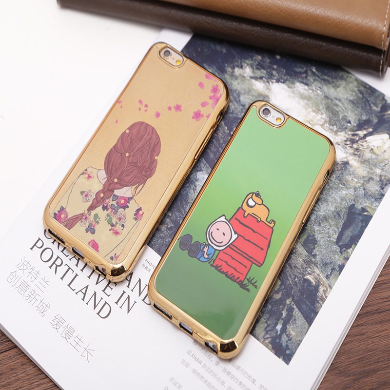 蘋果6手機殼6s潮男女iphone6plus奢華邊框創意套5.5手機套批發工廠,批發,進口,代購
