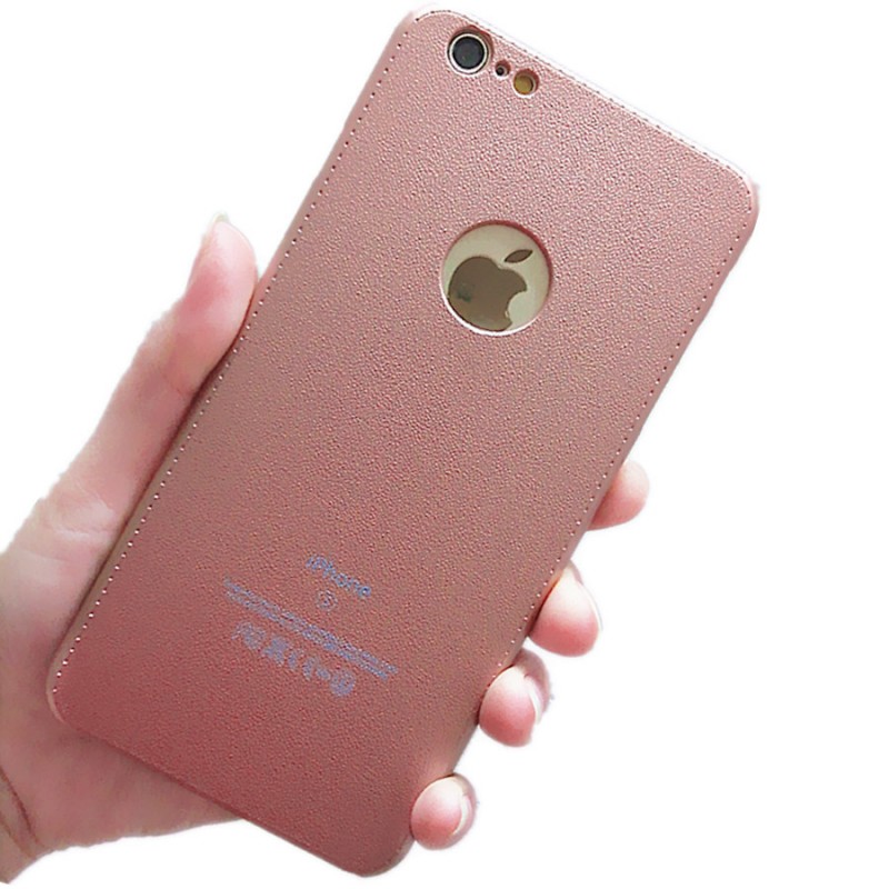 iphone6S玫瑰金皮紋手機殼 蘋果5S新款手機套 PC硬殼超薄限量粉工廠,批發,進口,代購