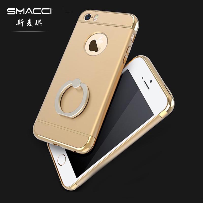廠傢批發創意蘋果6plus手機殼電鍍保護套iphone6外殼指環支架硬殼工廠,批發,進口,代購