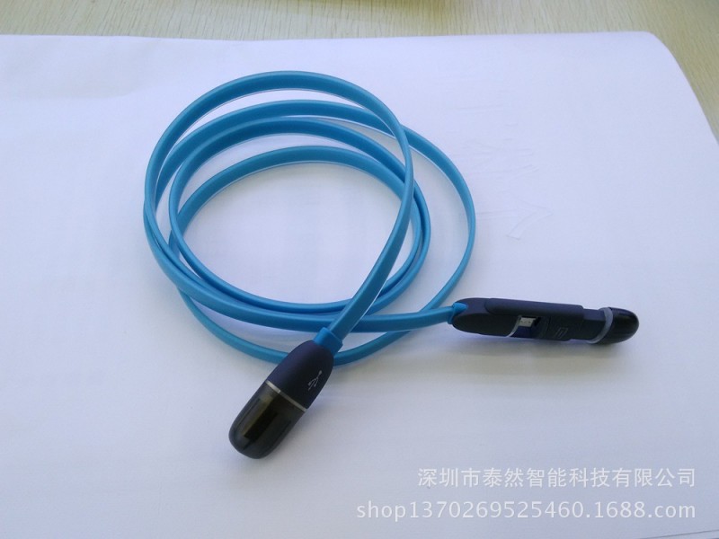 Micro92根加粗二合一伸縮扣麵條線 Iphone6一體頭加粗二合一線工廠,批發,進口,代購