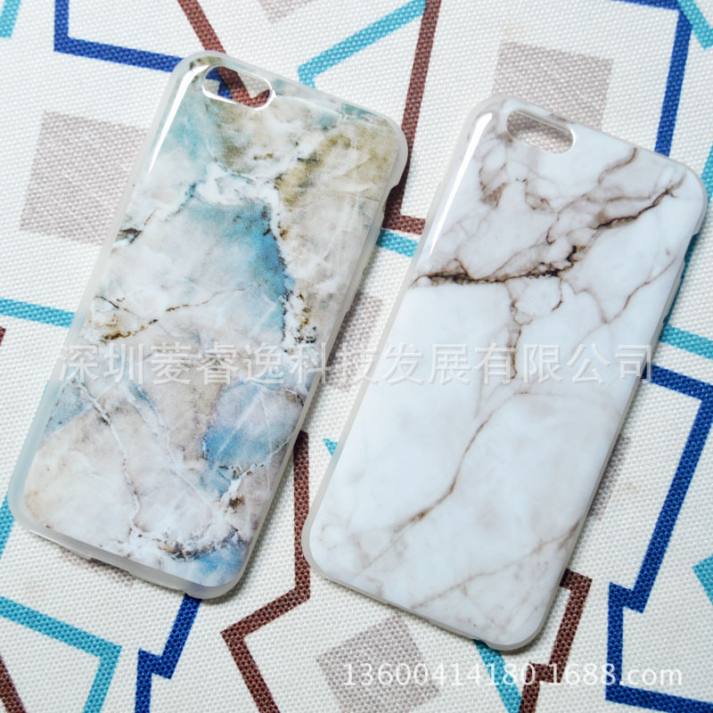 新款大理石花紋iPhone6手機殼蘋果6s plus保護套個性工藝石頭紋路工廠,批發,進口,代購