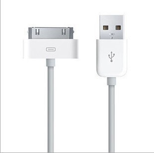 工廠直銷批發平果4代 數據線 4s數據線 iphone4 4s數據線6針usb批發・進口・工廠・代買・代購