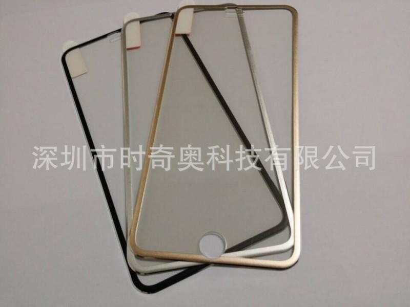 鋁合金鋼化玻璃膜手機膜 適用於iPhone6/iPhone6Plus/蘋果6 批發批發・進口・工廠・代買・代購