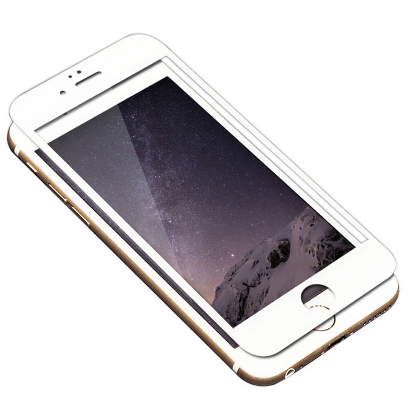 iPhone 6 3D曲麵絲印全屏覆蓋鋼化玻璃 蘋果6手機保護膜批發・進口・工廠・代買・代購