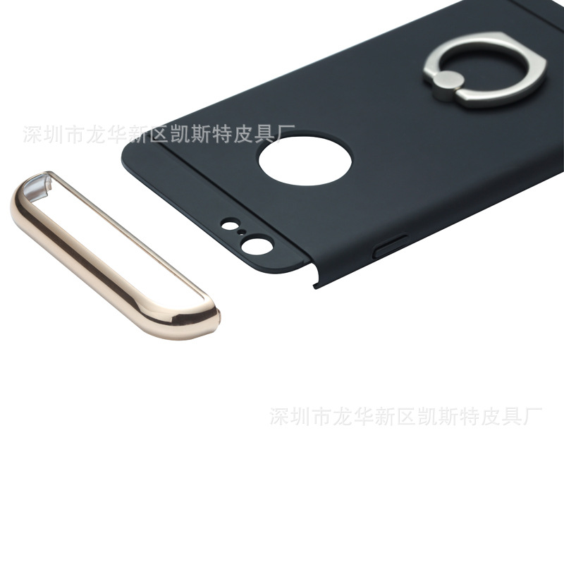 IPHONE6S指環扣三合一手機殼 IPHONE SE 電鍍3合1創意手機殼批發・進口・工廠・代買・代購