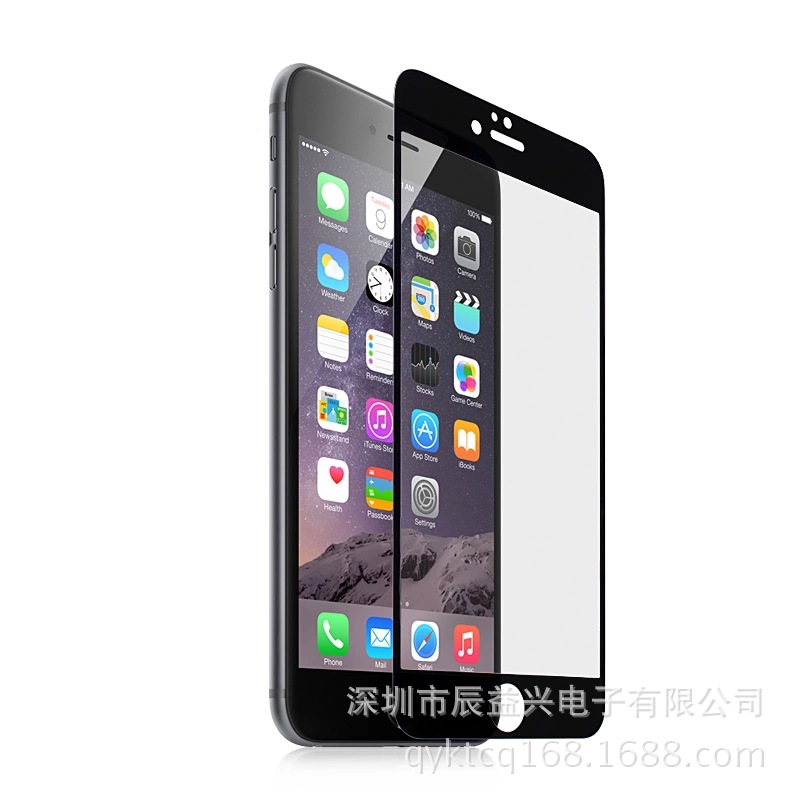 現貨批發 iphone6全屏覆蓋PET保護膜 蘋果6 Plus全屏膜彩色貼膜工廠,批發,進口,代購