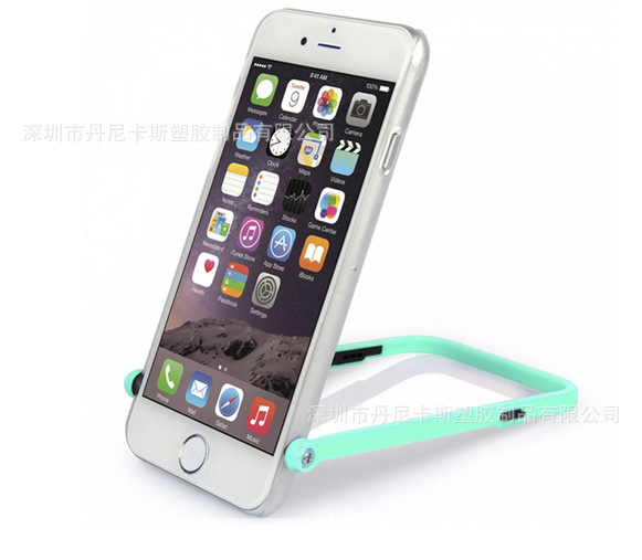 自拍神框支架iphone6 plus手機殼 韓國新款蘋果6/5s保護套 工廠批發・進口・工廠・代買・代購