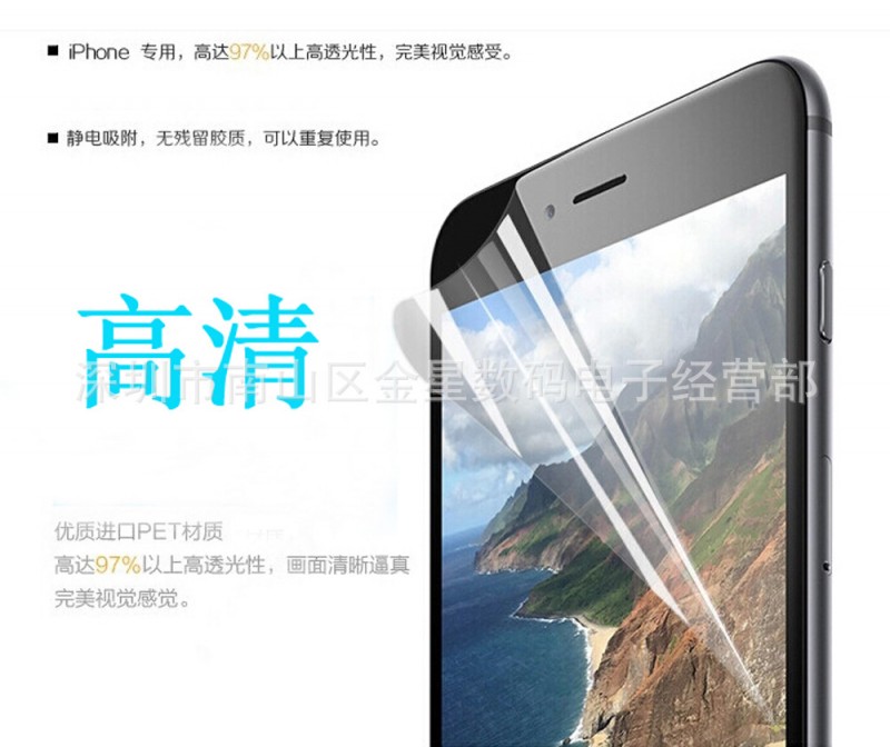適用iphone6手機保護貼 高清防刮保護貼 6S手機保護膜 高清貼膜工廠,批發,進口,代購