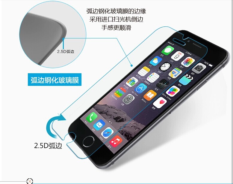 蘋果IPhone6鋼化貼膜ip6 plus前後保護鋼化5s玻璃前後保護鋼化膜批發・進口・工廠・代買・代購