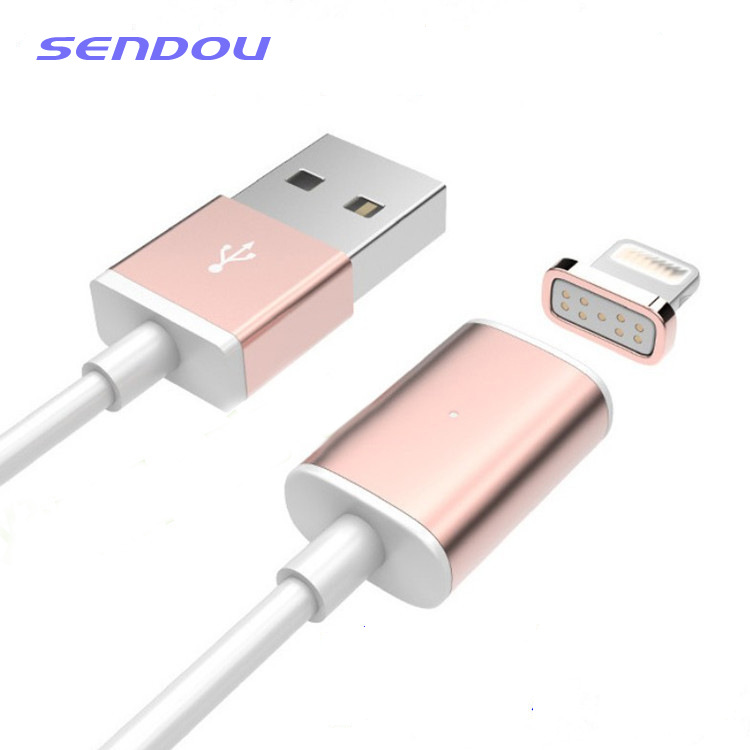 廠傢usb磁吸頭磁性數據線尼龍鋁合土豪金編織充電線手機安卓排行批發・進口・工廠・代買・代購
