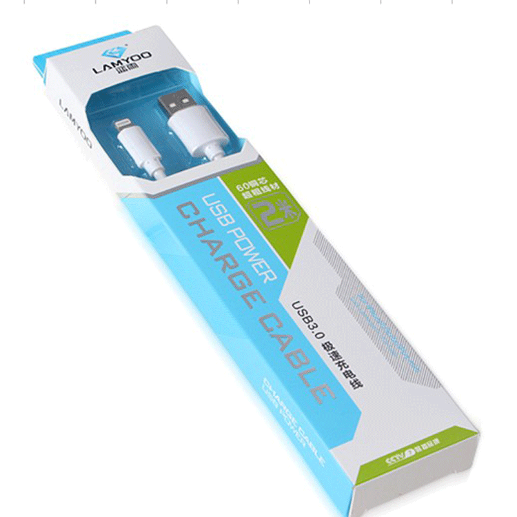藍雨手機數據線 加長 2米 usb3.0 安卓 蘋果5/5s/6/6p通用數據線工廠,批發,進口,代購