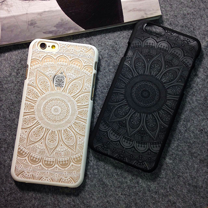 太陽花iphone6s手機殼 蘋果6plus磨砂硬殼純色iphone5s情侶款外殼批發・進口・工廠・代買・代購