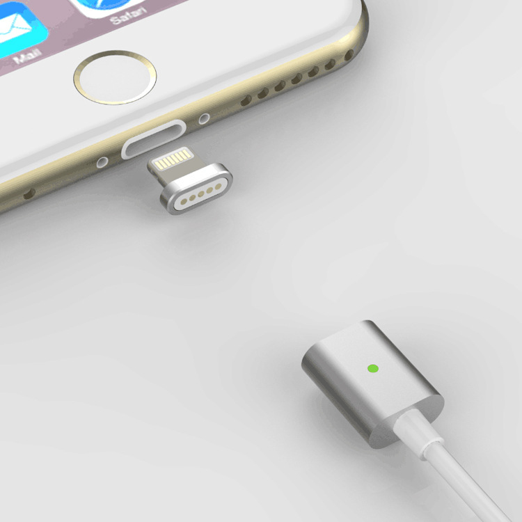 iphone5/6/6s磁吸數據線蘋果磁性磁力充電線蘋果廠傢直銷專利產品批發・進口・工廠・代買・代購