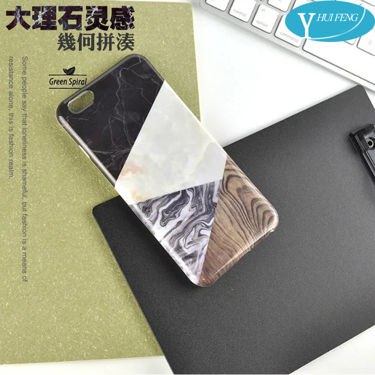 蘋果6s幾何拼接簡約大理石手機殼 iphone 6s全包軟殼手機保護殼批發・進口・工廠・代買・代購