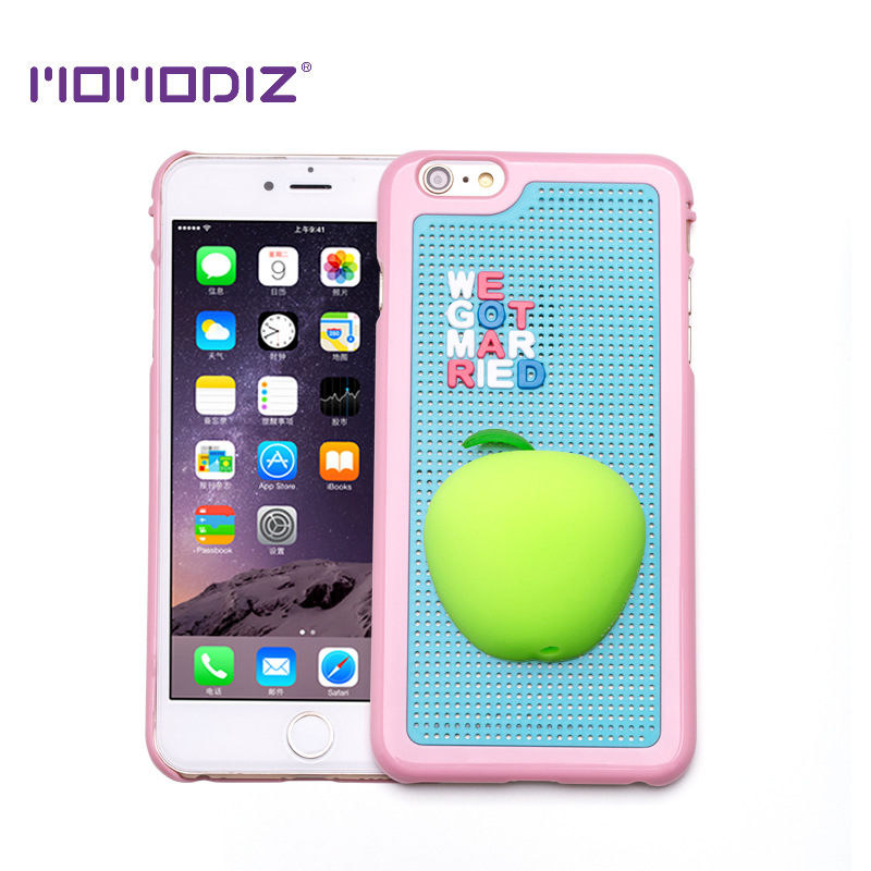 iphone6plus手機殼蘋果6plus卡通防摔保護套diy創意三合一手機殼批發・進口・工廠・代買・代購