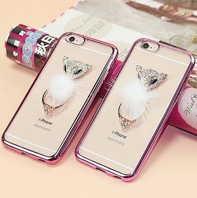 適用於iPhone6手機殼 蘋果6st指環支架奢華水鉆電鍍tpu手機保護套工廠,批發,進口,代購