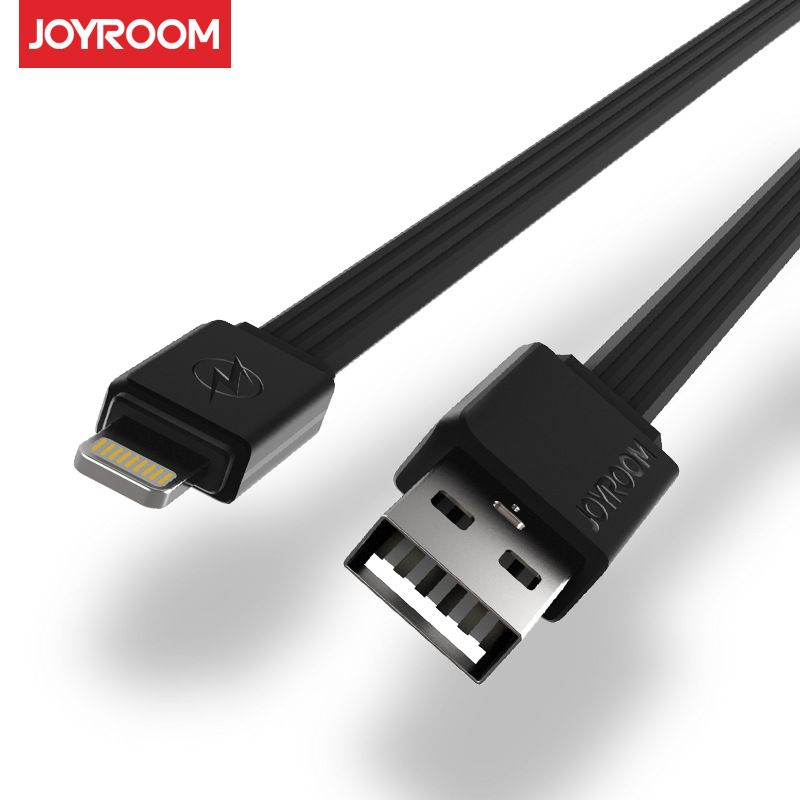 joyroom/機樂堂 iPhone5/5S/6/6s蘋果數據線 安卓小米v8充電扁線批發・進口・工廠・代買・代購