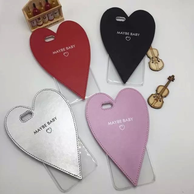 iphon6手機殼明星同款日韓風百搭潮流皮質愛心6splus透明保護套工廠,批發,進口,代購