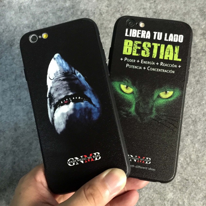 來圖定製蠶絲潮牌彩繪浮雕蘋果iphone6s手機殼創意保護套一件代發工廠,批發,進口,代購