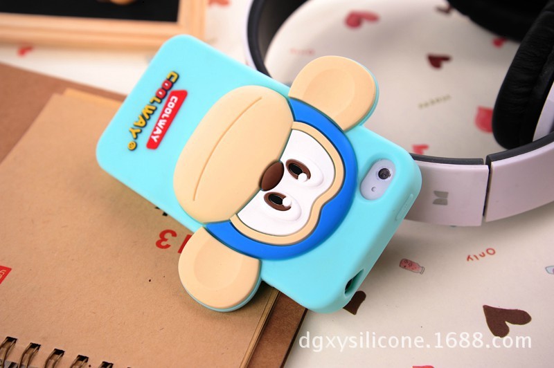 熱賣蘋果iphone6plus矽膠手機套卡通可愛防摔創意保護殼來樣定製批發・進口・工廠・代買・代購