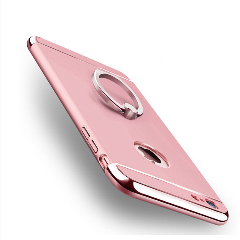 蘋果6plus手機殼奢華全包防摔 iphone6s外殼潮男女款5se指環支架批發・進口・工廠・代買・代購