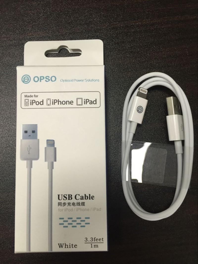 MFI蘋果認證數據線， OPSO認證iPhone5/6/6plus充電數據線工廠,批發,進口,代購