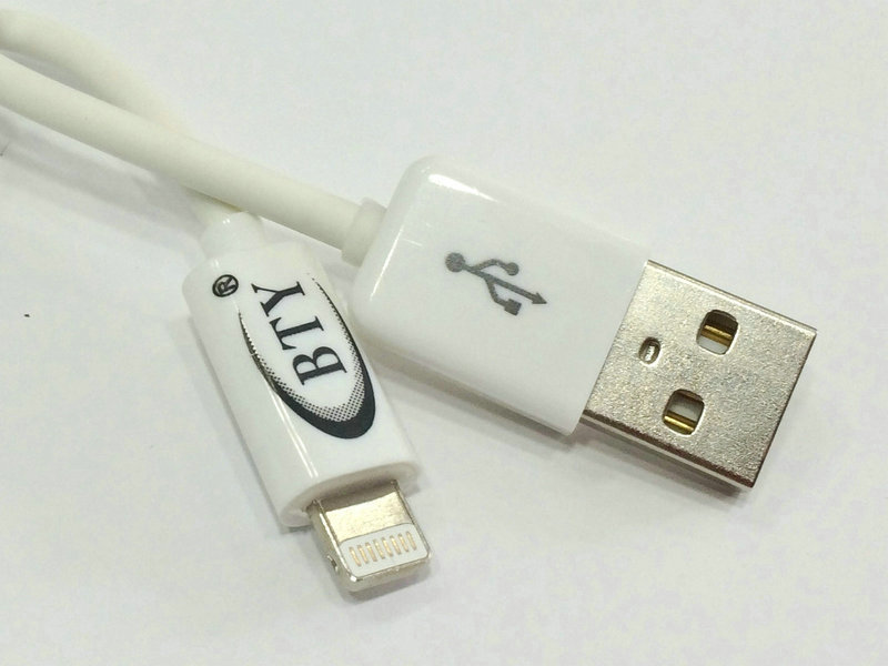工廠批發 W-110正品BTY手機數據線iphone 5S數據線充電線6S線足2A工廠,批發,進口,代購