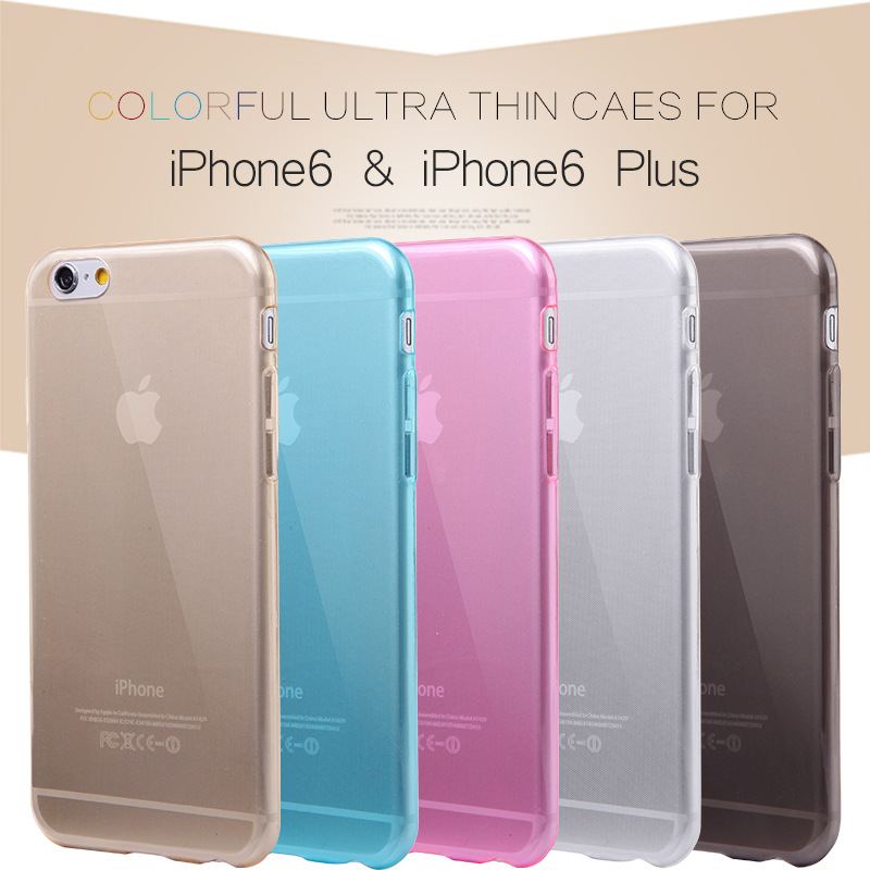 iphone6手機殼超薄隱形tpu軟殼防摔蘋果6plus軟膠手機套5s清水套批發・進口・工廠・代買・代購