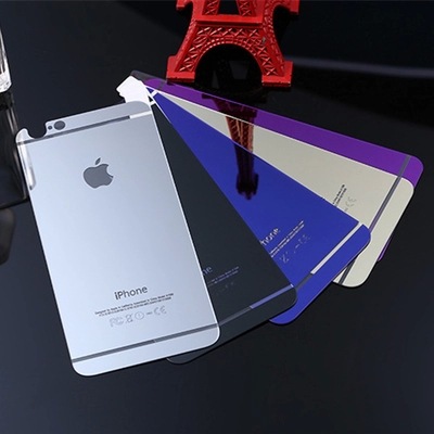 適用iPhone5S電鍍鋼化膜 蘋果6s鋼化膜 iphone6plus彩色手機貼膜工廠,批發,進口,代購