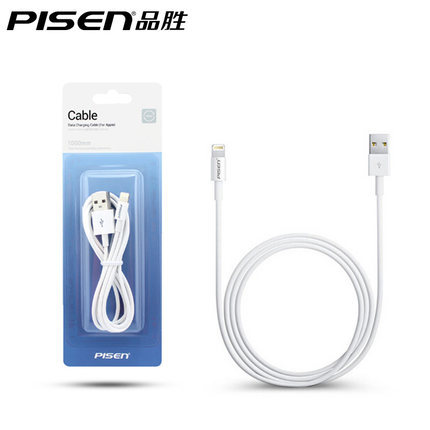 PISEN/品勝 手機數據線 適用於iphone5s/6蘋果6s 掛卡裝1M/1.5M批發・進口・工廠・代買・代購