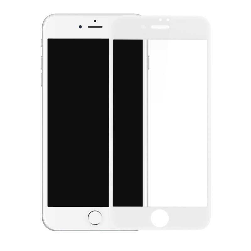 倍思 iphone7/7 Plus貼膜 絲印全貼合PET軟邊抗藍光鋼化膜 0.23mm工廠,批發,進口,代購
