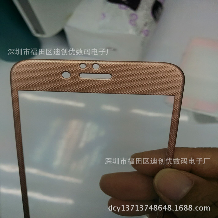 iphone6碳纖維鋼化玻璃膜6plus曲麵3D全屏覆蓋網格軟膜6S防爆膜批發・進口・工廠・代買・代購